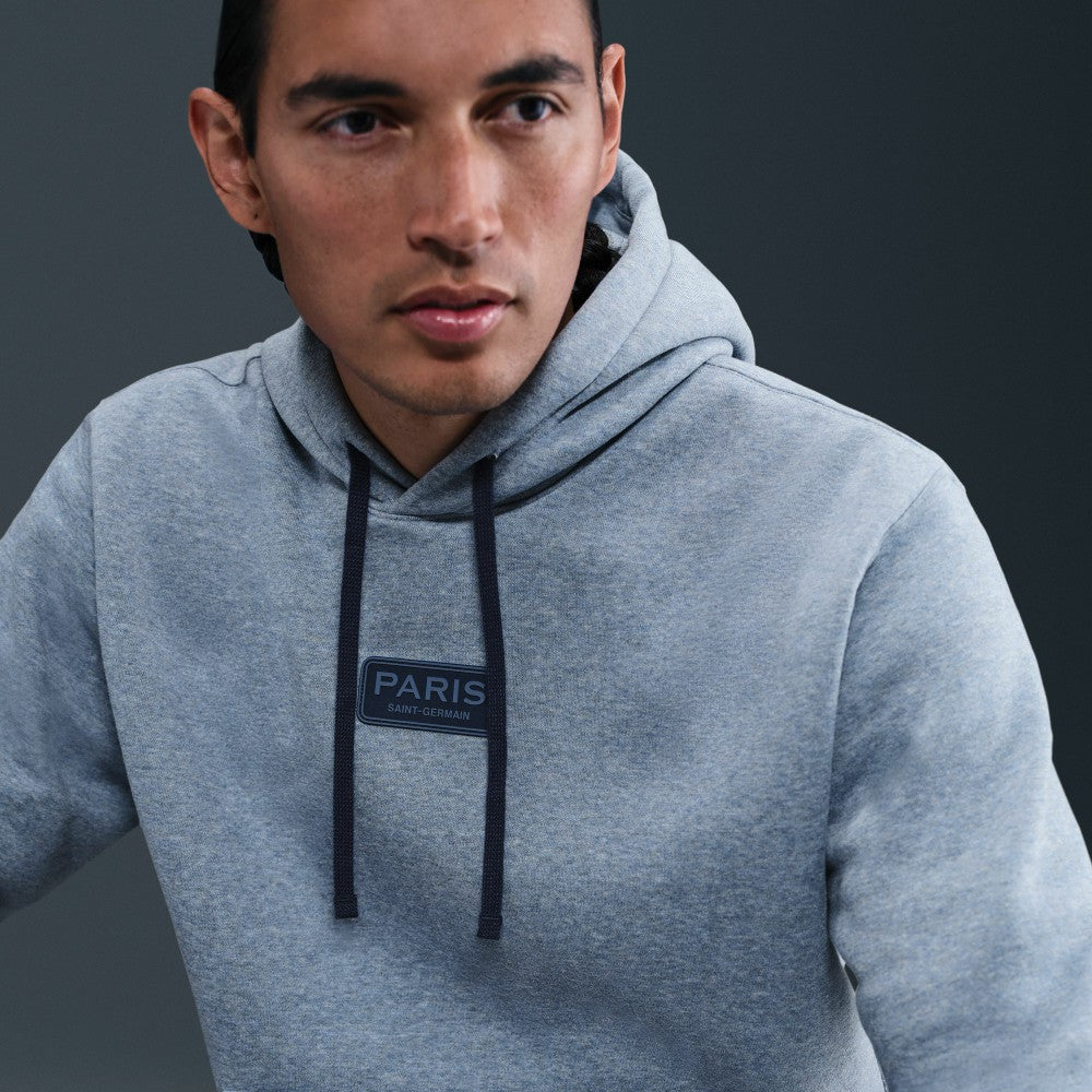 Paris Saint-Germain Club Pullover Hoodie Heather Navy - Nike sale