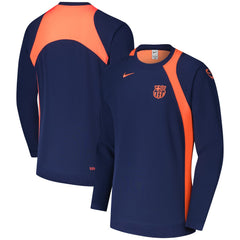 Barcelona Third 2025/26 T90 Pullover Sweatshirt Navy - Nike for sale