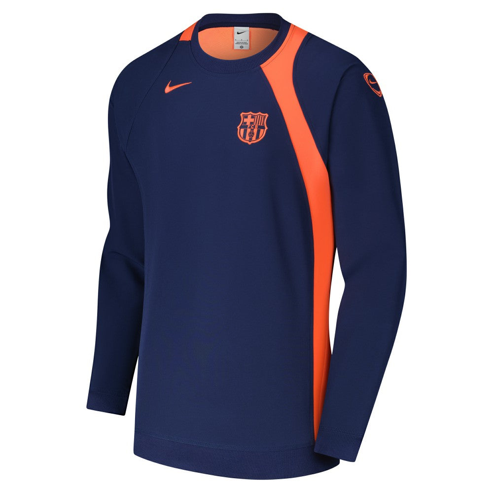 Barcelona Third 2025/26 T90 Pullover Sweatshirt Navy - Nike for sale