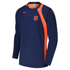 Barcelona Third 2025/26 T90 Pullover Sweatshirt Navy - Nike for sale
