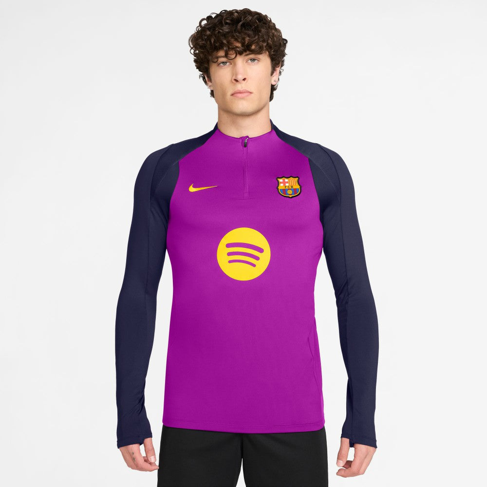 Barcelona 2025/26 Strike Drill Quarter-Zip Long Sleeve Dri-FIT Top Purple - Nike on sale