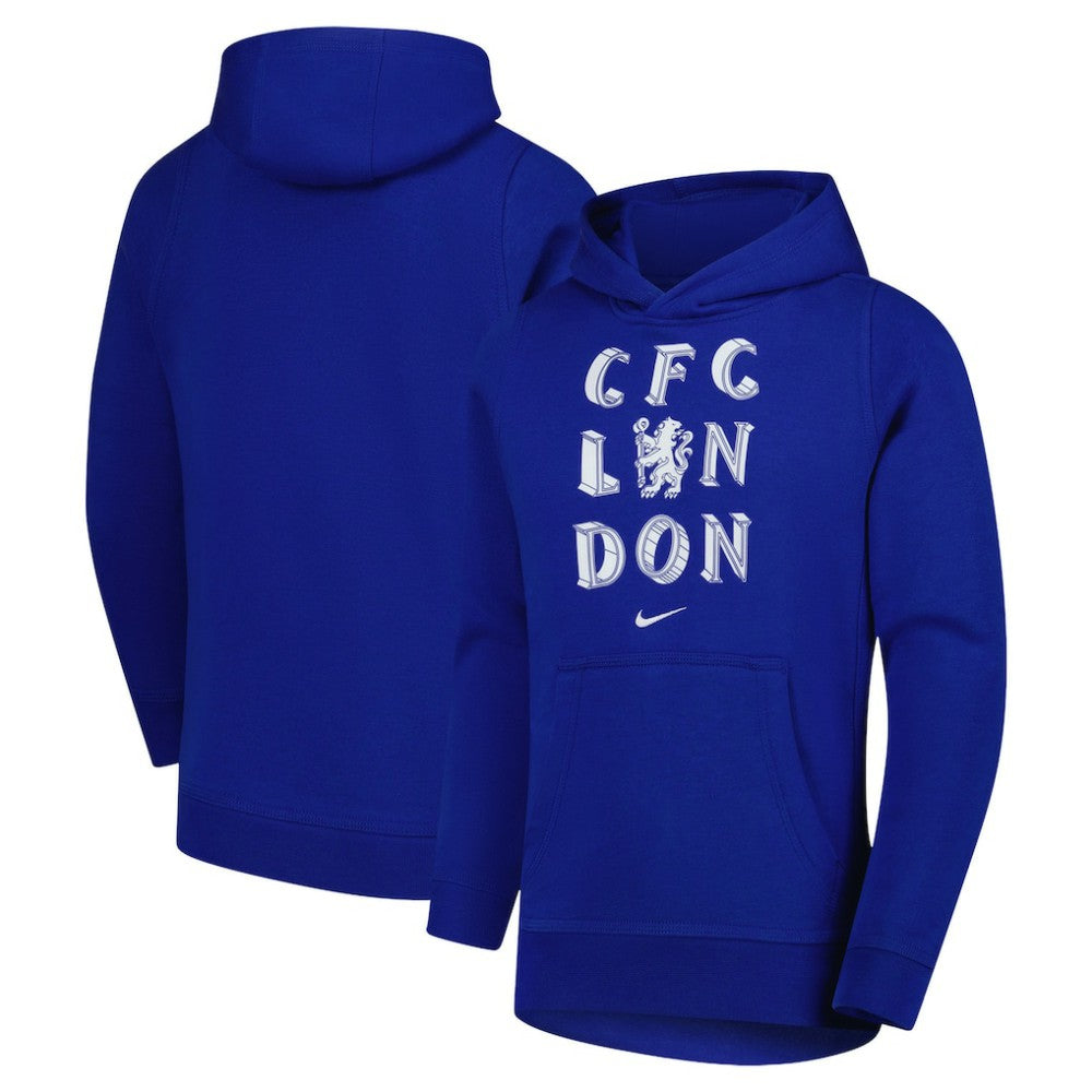 Chelsea Youth Club Hoodie Blue - Nike on sale