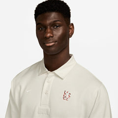 Chelsea Club Long Sleeve Polo Cream - Nike on sale