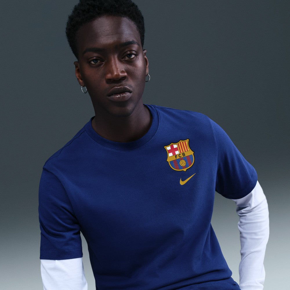 Barcelona Crest T-Shirt Royal - Nike sale