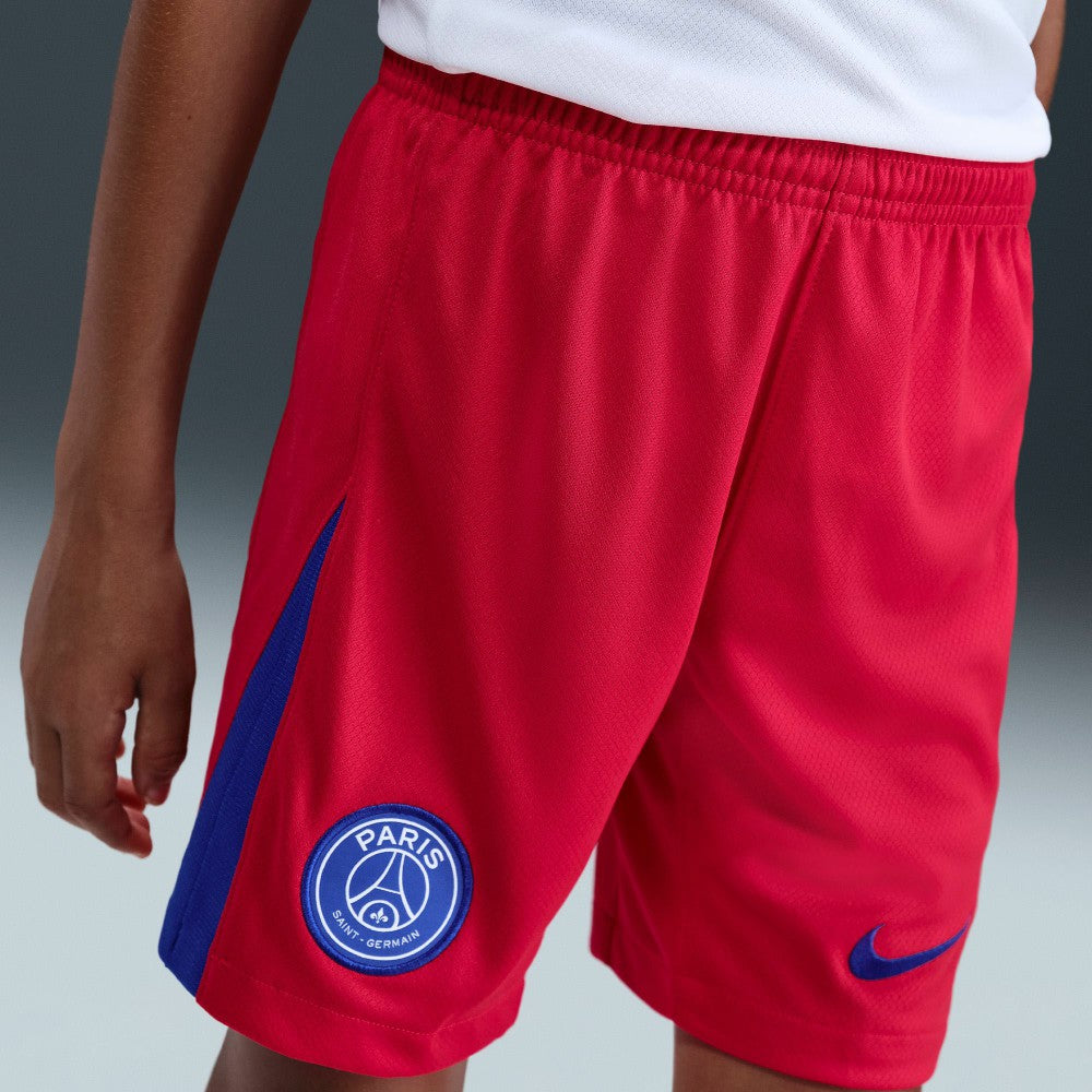 Paris Saint-Germain Youth 2025/26 Dri-FIT Stadium Shorts Red - Nike online