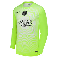 Paris Saint-Germain 2025/26 Third Goalkeeper Replica Long Sleeve Jersey Neon Green - Nike for sale