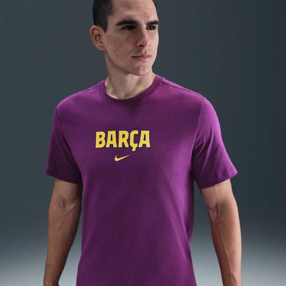 Barcelona 2025/26 Wordmark T-Shirt Purple - Nike online