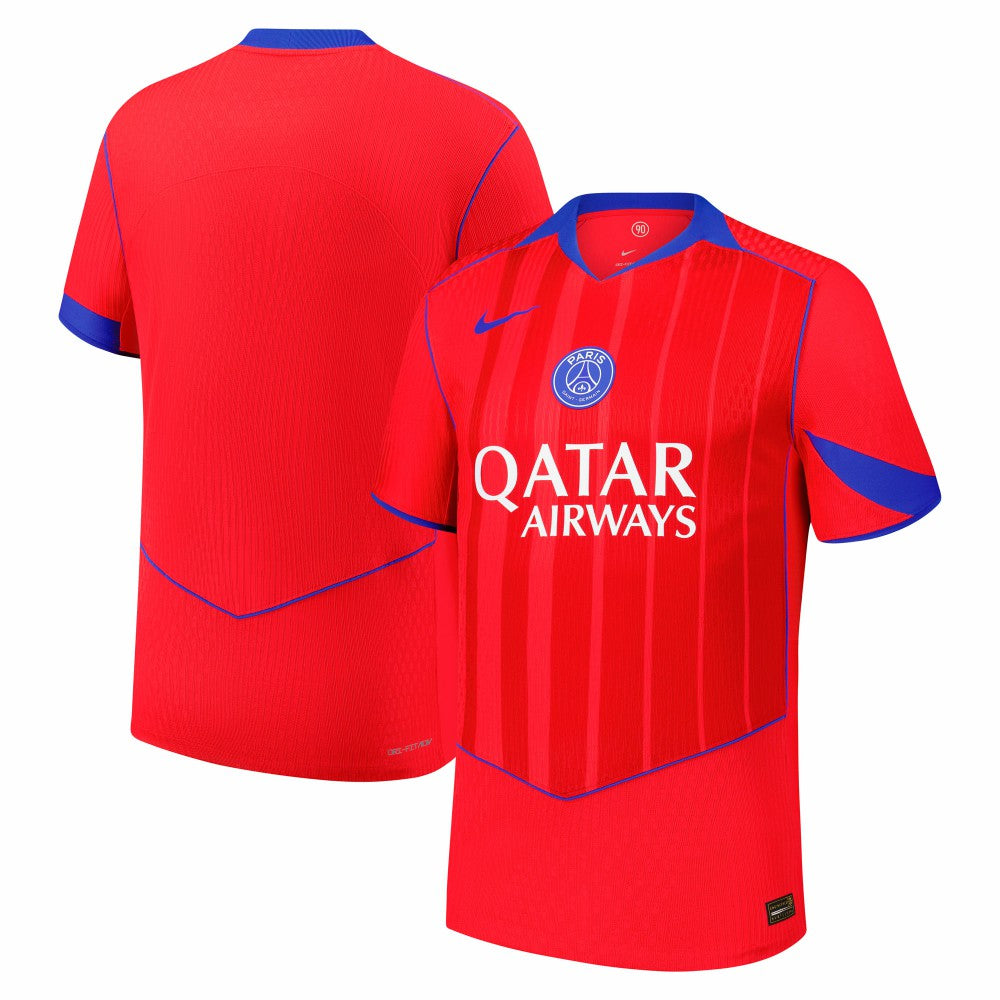 Paris Saint-Germain 2025/26 Match Third Total 90 Jersey Red - Nike on sale
