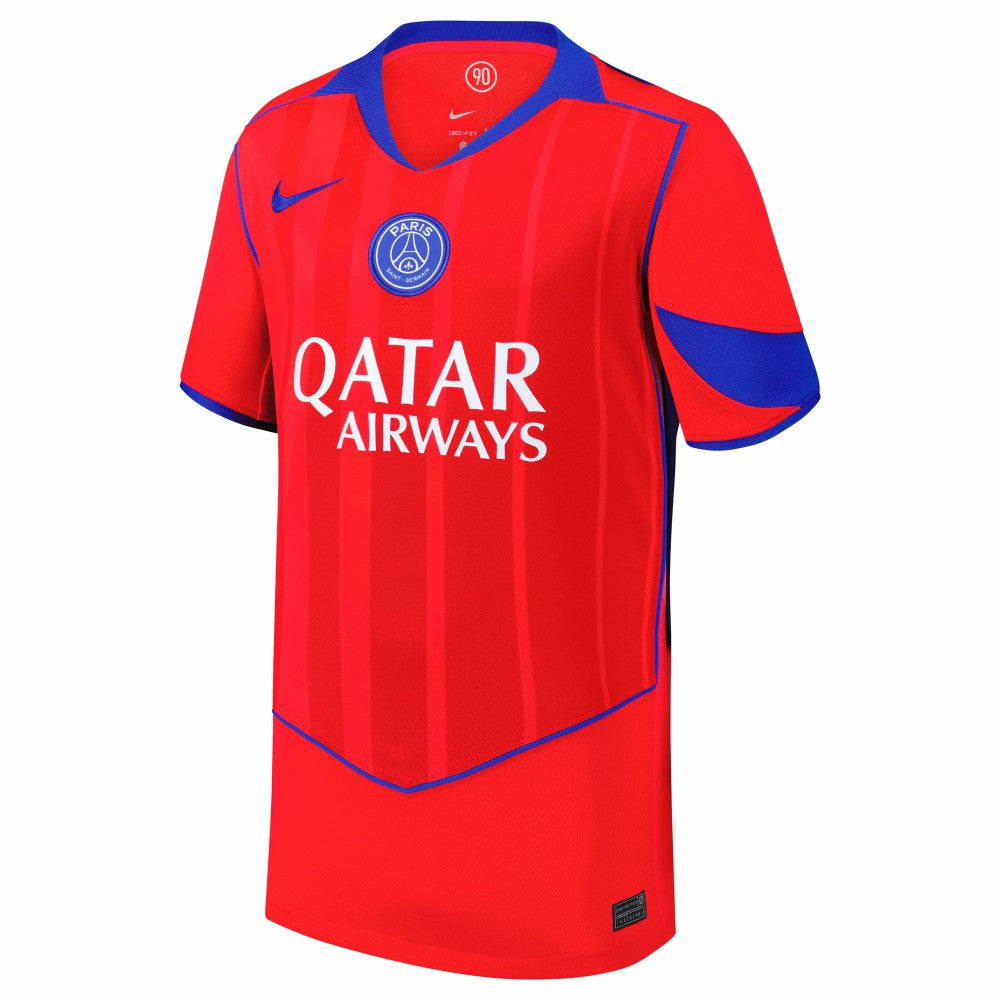 Paris Saint-Germain Youth 2025/26 Third Replica Jersey Red - Nike on sale