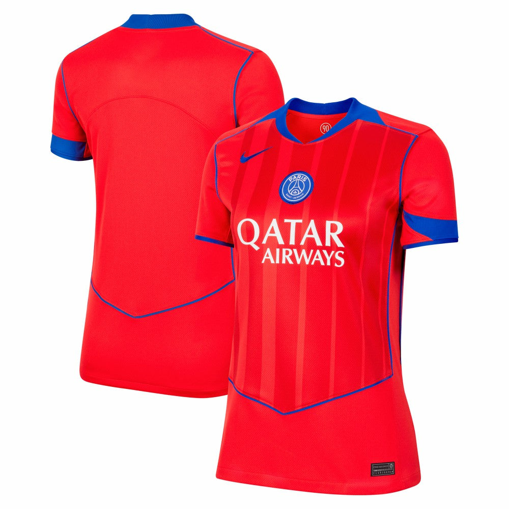 Paris Saint-Germain Women's 2025/26 Third Replica Jersey Red - Nike sale