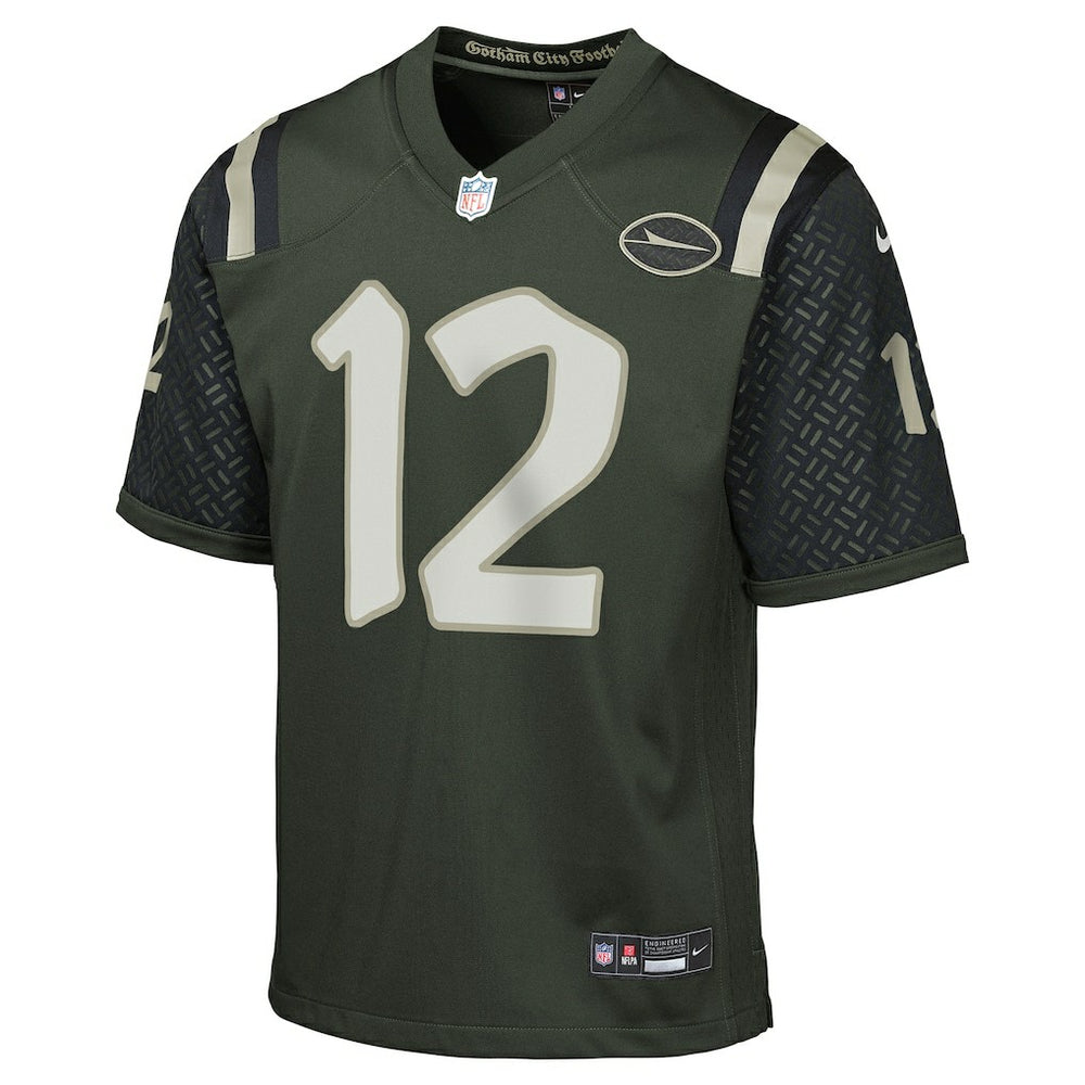 Joe Namath New York Jets Youth 2025 Rivalries Collection Retired Player Game Jersey - Gotham Green Jerseys