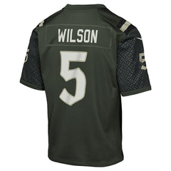 Garrett Wilson New York Jets Youth 2025 Rivalries Collection Game Jersey - Gotham Green Jerseys