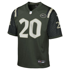 Breece Hall New York Jets Youth 2025 Rivalries Collection Game Jersey - Gotham Green Jerseys