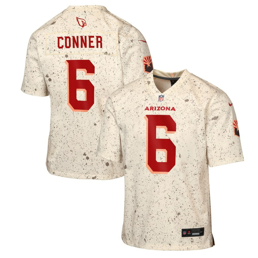 James Conner Arizona Cardinals Youth 2025 Rivalries Collection Game Jersey - Natural Jerseys