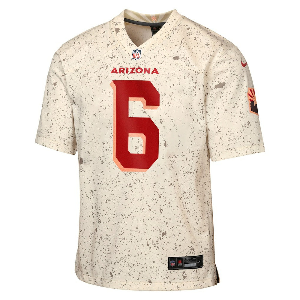James Conner Arizona Cardinals Youth 2025 Rivalries Collection Game Jersey - Natural Jerseys