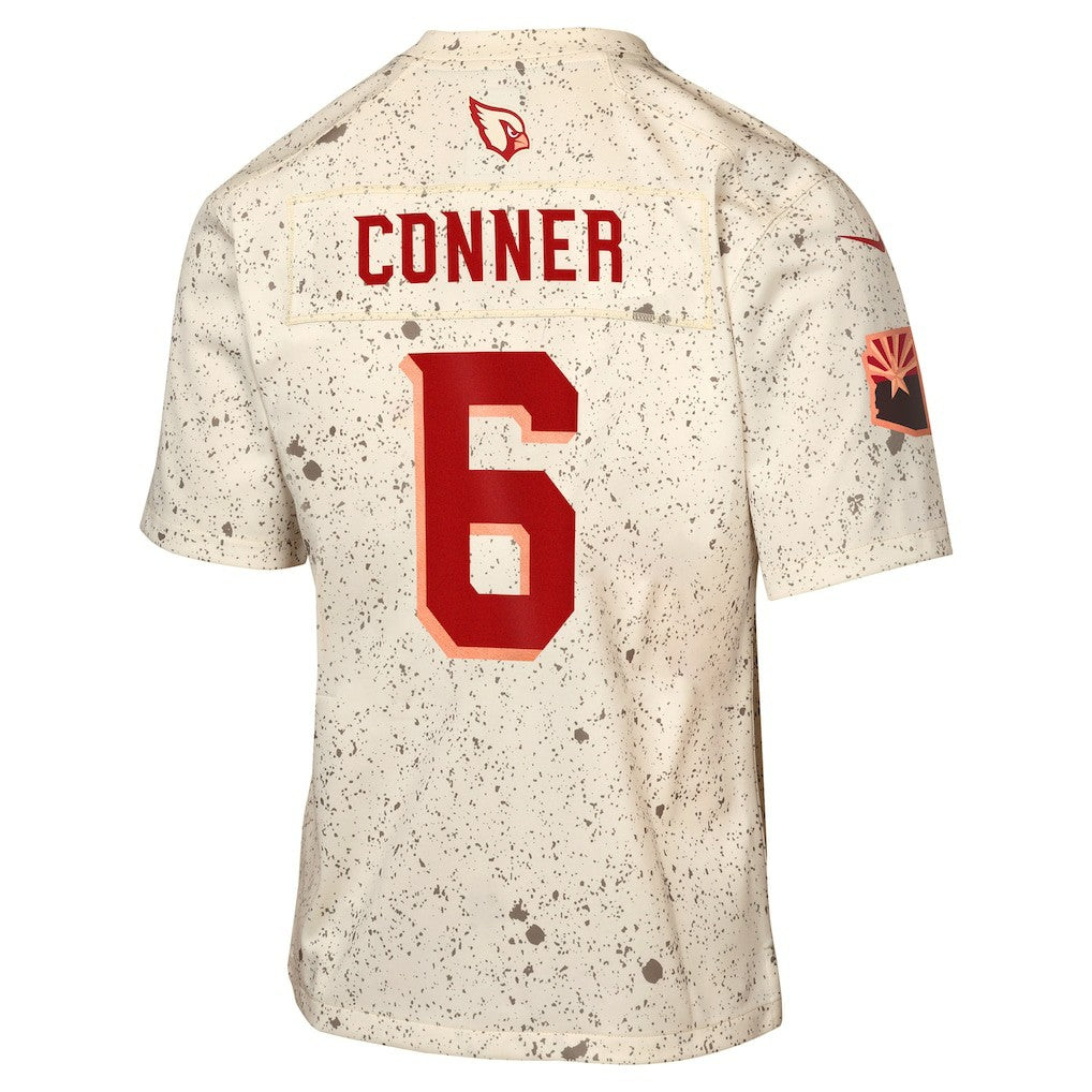 James Conner Arizona Cardinals Youth 2025 Rivalries Collection Game Jersey - Natural Jerseys