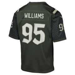 Quinnen Williams New York Jets Youth 2025 Rivalries Collection Game Jersey - Gotham Green Jerseys
