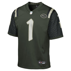 Ahmad Sauce Gardner New York Jets Youth 2025 Rivalries Collection Game Jersey - Gotham Green Jerseys