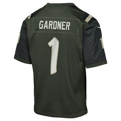 Ahmad Sauce Gardner New York Jets Youth 2025 Rivalries Collection Game Jersey - Gotham Green Jerseys