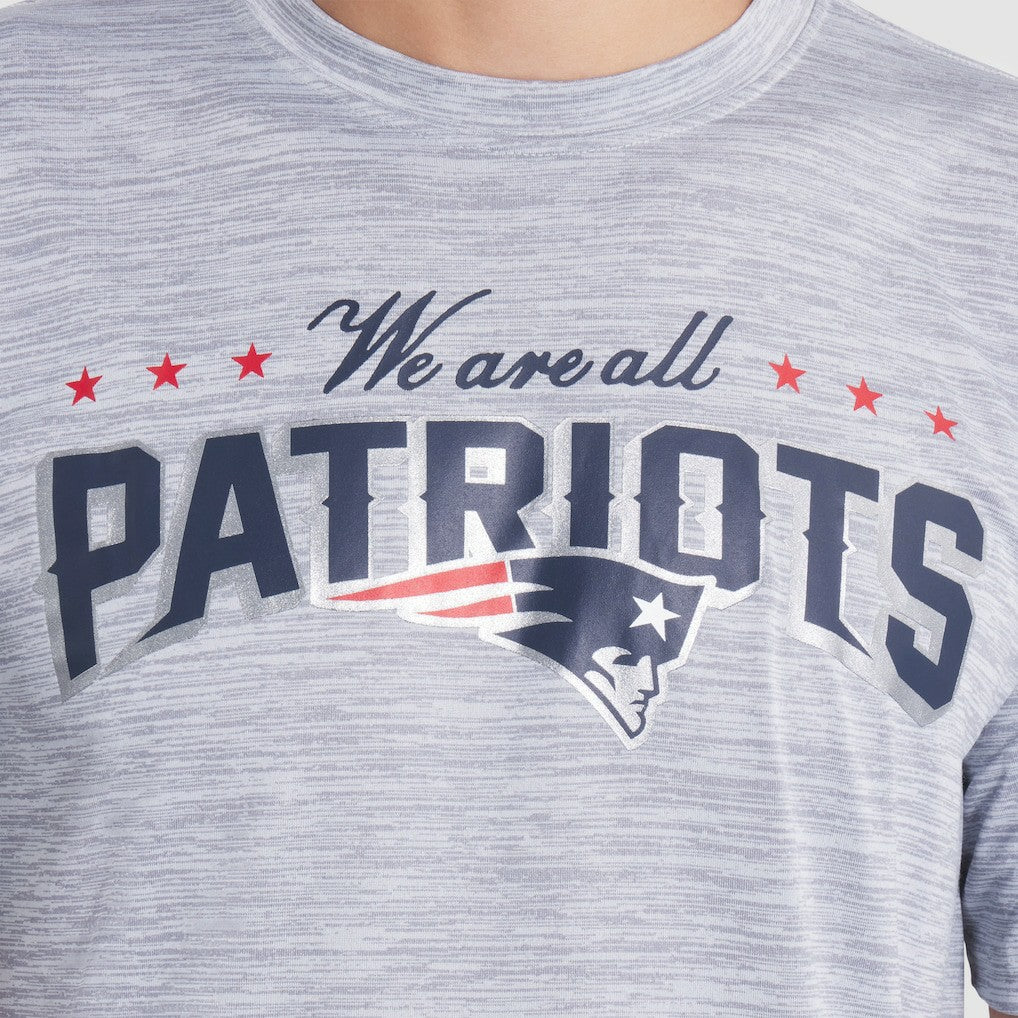 New England Patriots 2025 Rivalries Collection Sideline Velocity Dri-FIT T-Shirt - Silver T-shirts