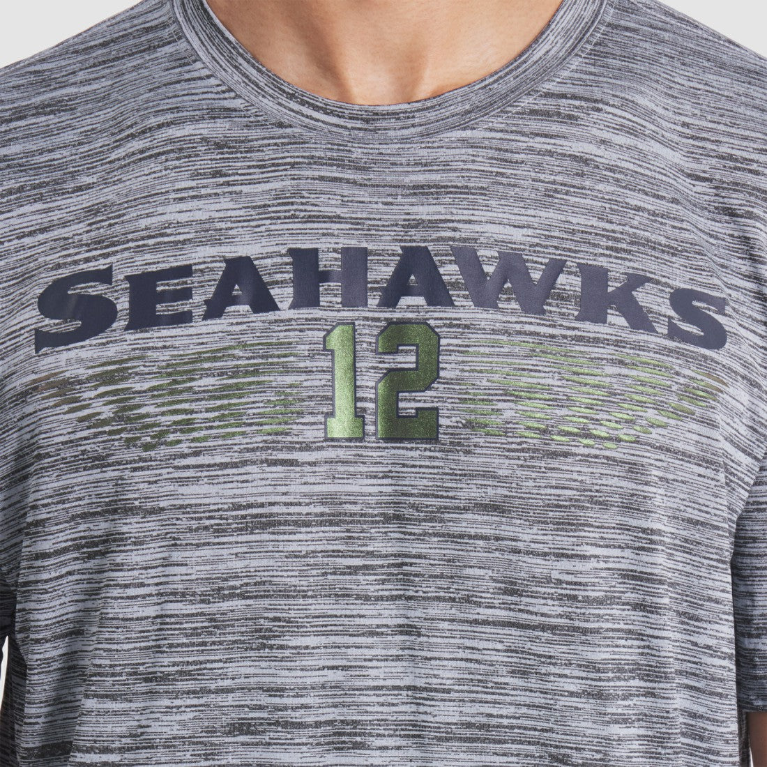 Seattle Seahawks 2025 Rivalries Collection Sideline Velocity Dri-FIT T-Shirt - Wolf Gray T-shirts