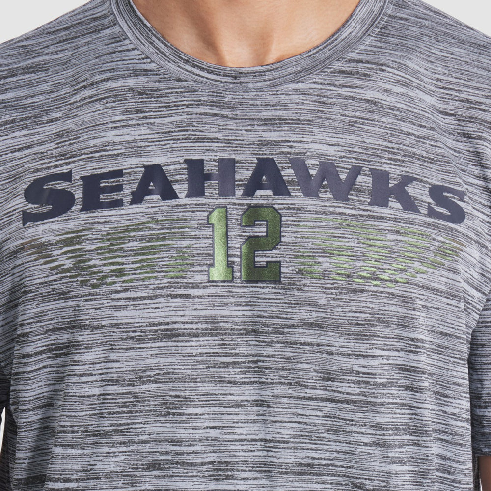 Seattle Seahawks 2025 Rivalries Collection Sideline Velocity Dri-FIT T-Shirt - Wolf Gray T-shirts