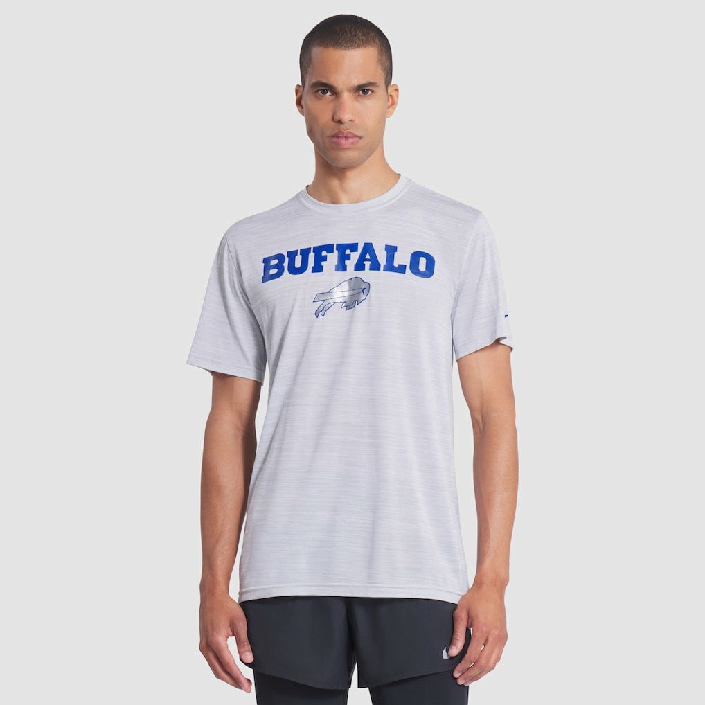 Buffalo Bills 2025 Rivalries Collection Sideline Velocity Dri-FIT T-Shirt - White T-shirts