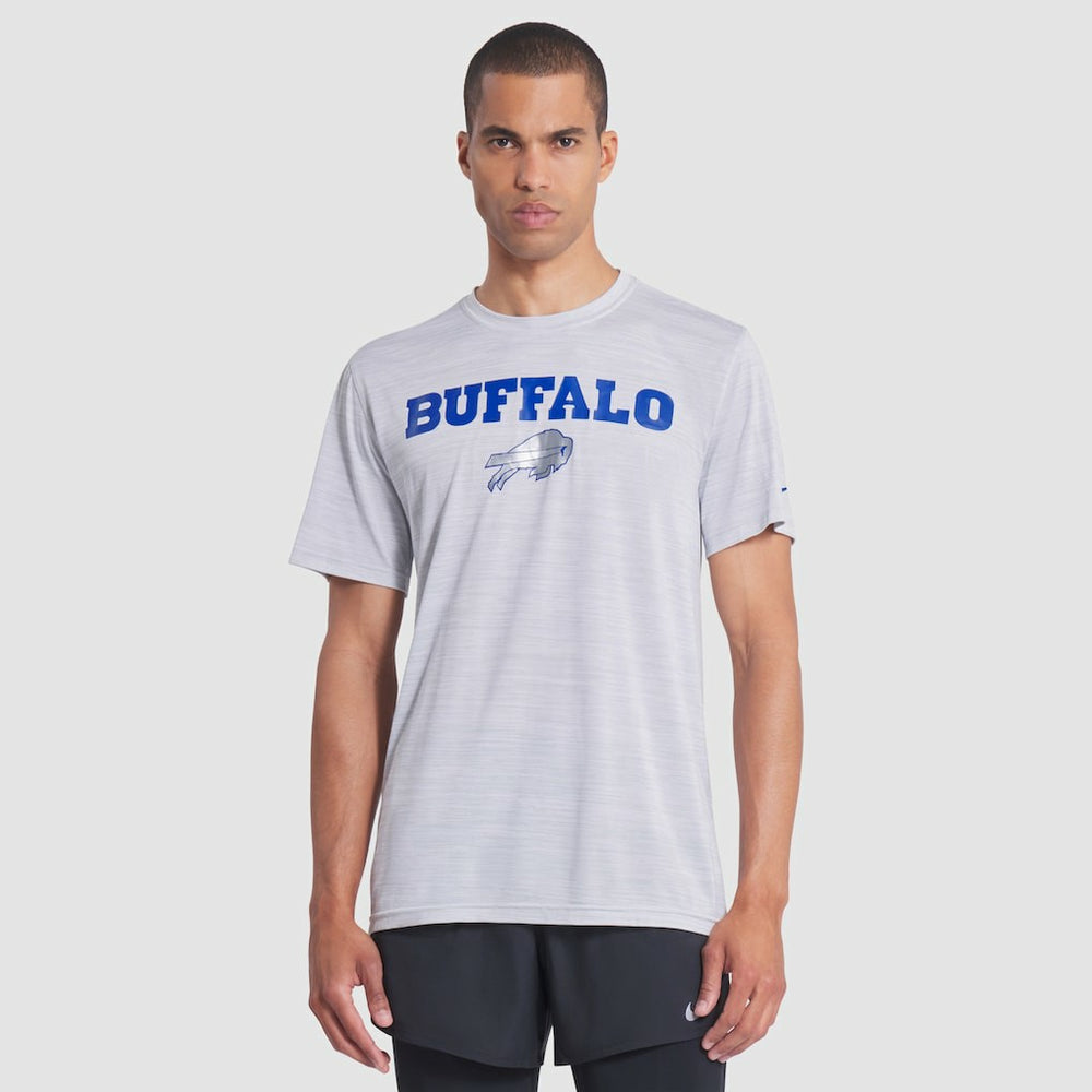 Buffalo Bills 2025 Rivalries Collection Sideline Velocity Dri-FIT T-Shirt - White T-shirts
