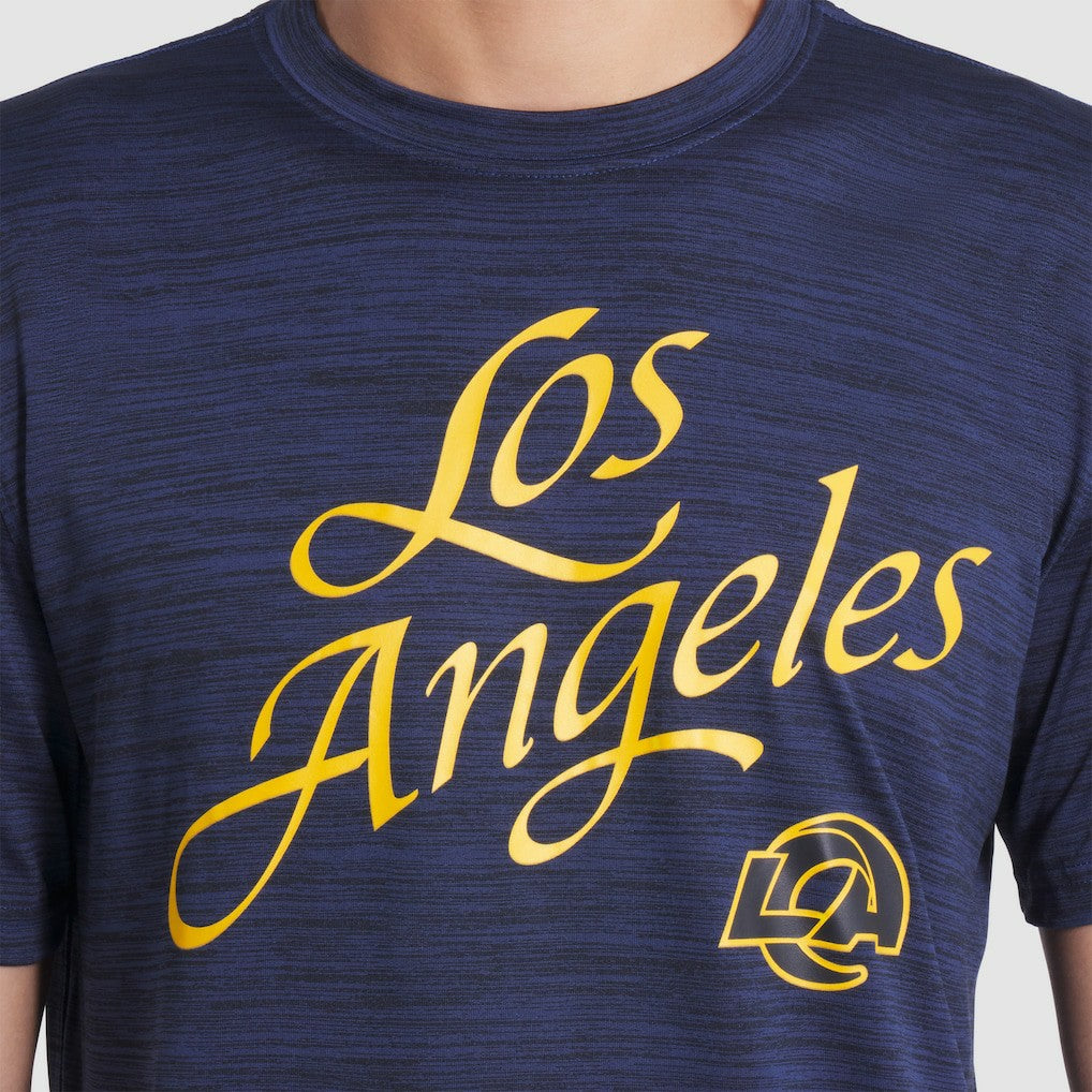 Los Angeles Rams 2025 Rivalries Collection Sideline Velocity Dri-FIT T-Shirt - Midnight Blue T-shirts