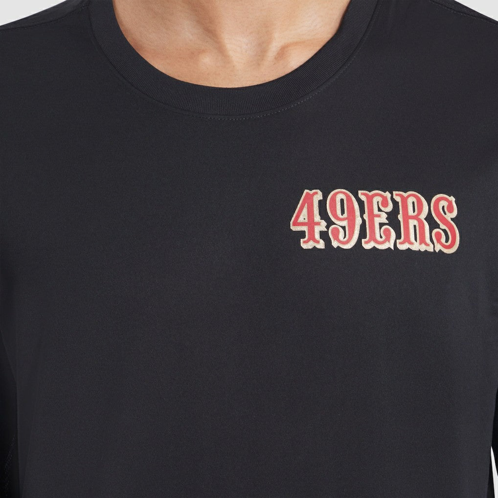 San Francisco 49ers 2025 Rivalries Collection Sideline Legend Dri-FIT Long Sleeve T-Shirt - Black T-shirts