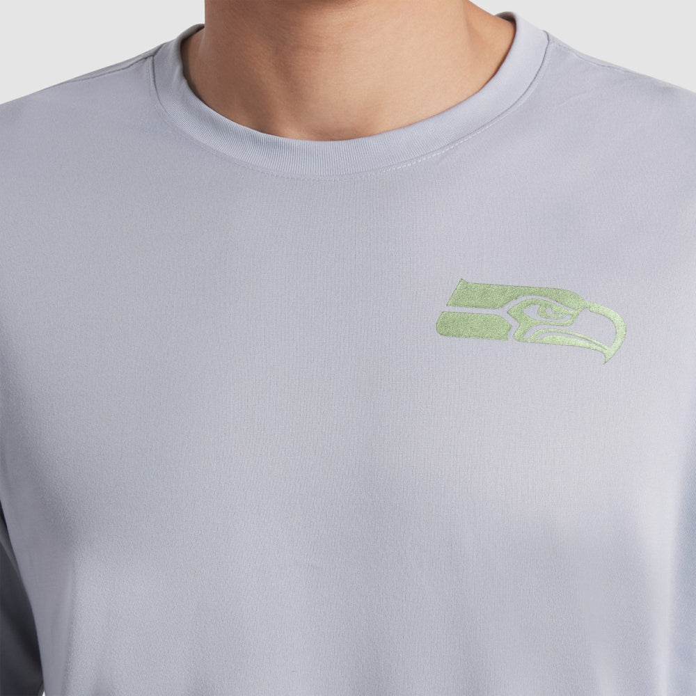 Seattle Seahawks 2025 Rivalries Collection Sideline Legend Dri-FIT Long Sleeve T-Shirt - Wolf Gray T-shirts