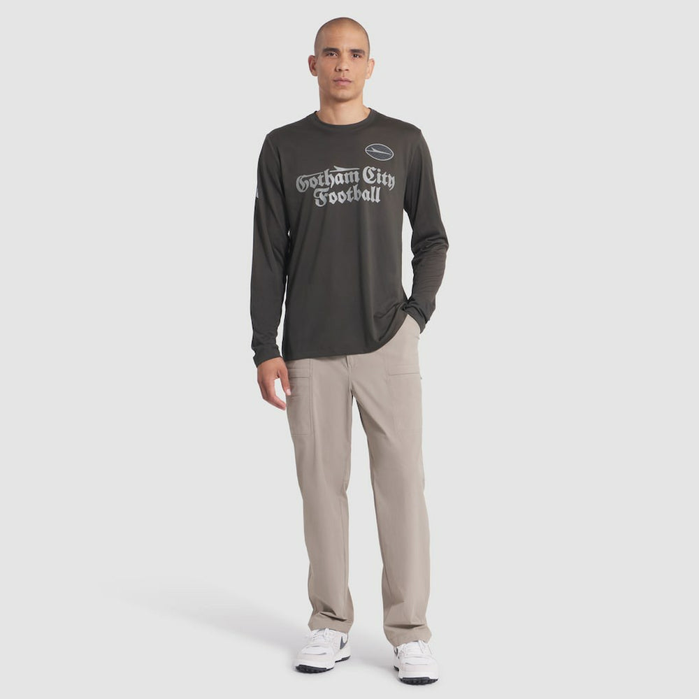 New York Jets 2025 Rivalries Collection Sideline Legend Dri-FIT Long Sleeve T-Shirt - Gotham Green T-shirts