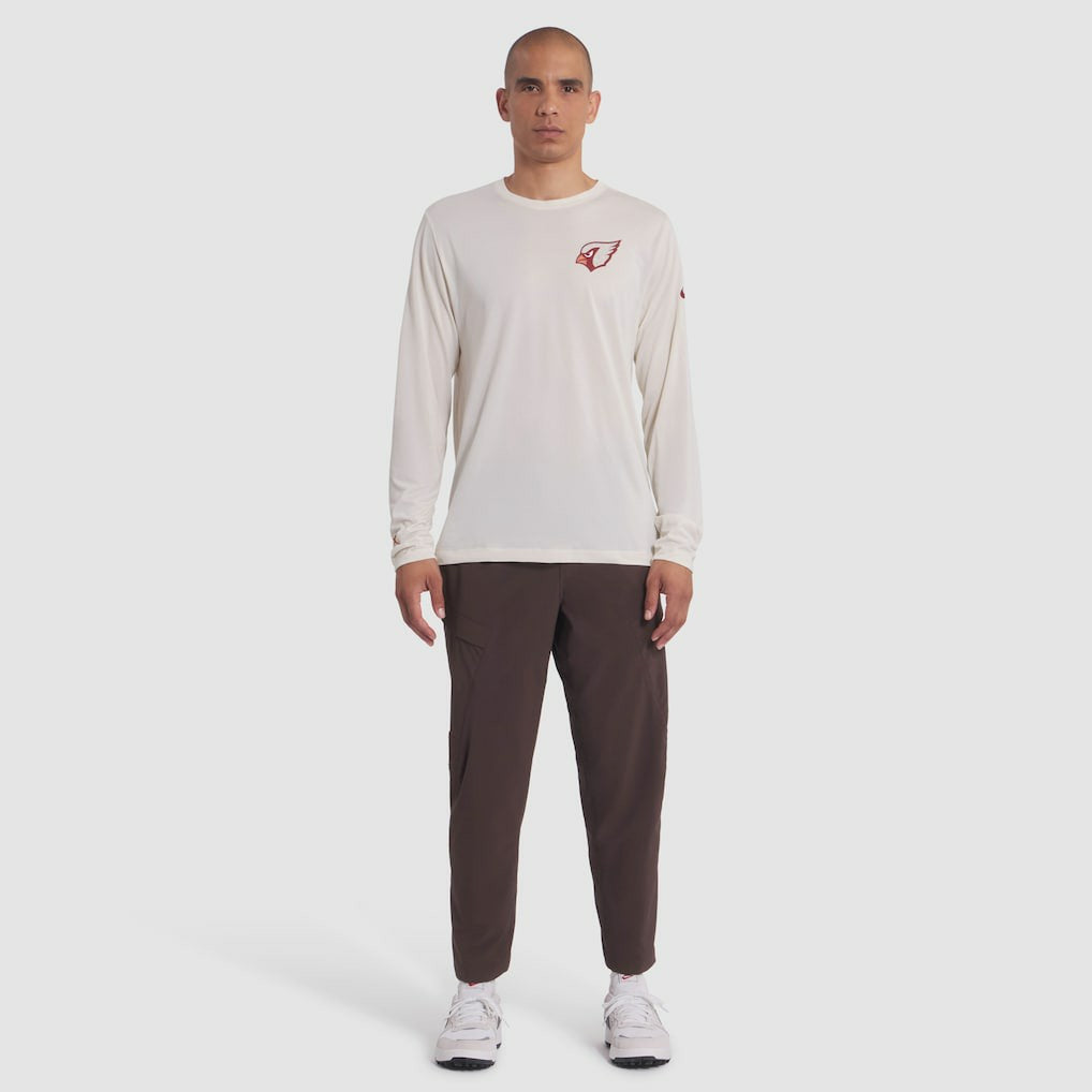 Arizona Cardinals 2025 Rivalries Collection Sideline Legend Dri-FIT Long Sleeve T-Shirt - Natural T-shirts
