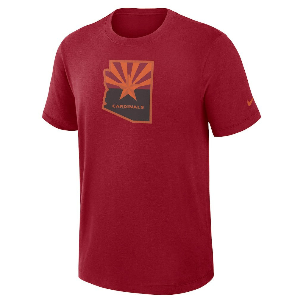 Arizona Cardinals 2025 Rivalries Collection Slub Dri-FIT T-Shirt - Red T-shirts