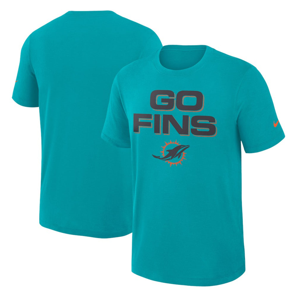 Miami Dolphins 2025 Rivalries Collection Slub Dri-FIT T-Shirt - Turbo Green T-shirts