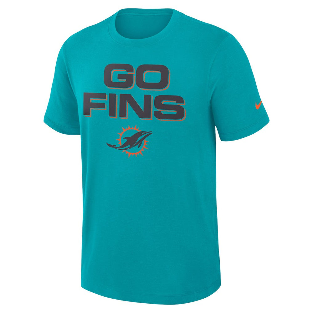 Miami Dolphins 2025 Rivalries Collection Slub Dri-FIT T-Shirt - Turbo Green T-shirts