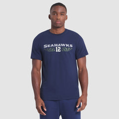 Seattle Seahawks 2025 Rivalries Collection Slub Dri-FIT T-Shirt - College Navy T-shirts