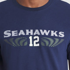 Seattle Seahawks 2025 Rivalries Collection Slub Dri-FIT T-Shirt - College Navy T-shirts