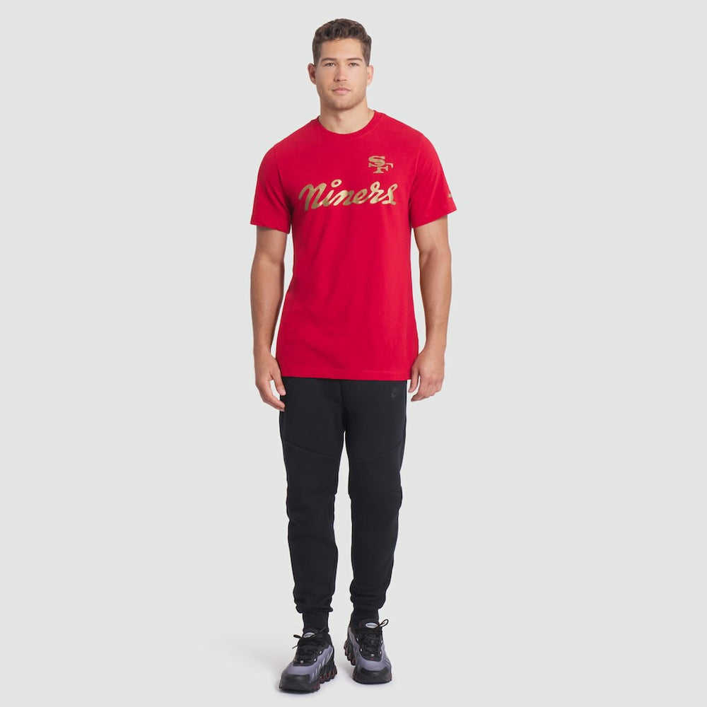 San Francisco 49ers 2025 Rivalries Collection Slub Dri-FIT T-Shirt - Scarlet T-shirts