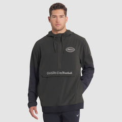 New York Jets 2025 Rivalries Collection Sideline Anorak Half-Zip Hoodie Jacket - Gotham Green Hoodies