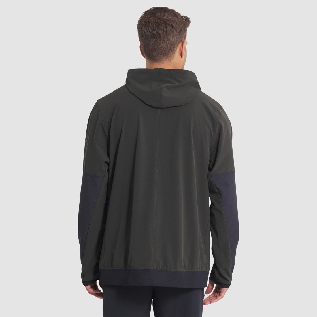 New York Jets 2025 Rivalries Collection Sideline Anorak Half-Zip Hoodie Jacket - Gotham Green Hoodies