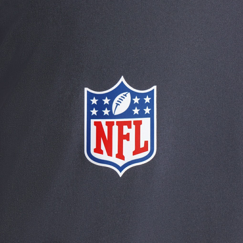 Miami Dolphins 2025 Rivalries Collection Sideline Anorak Half-Zip Hoodie Jacket - Pitch Blue Hoodies