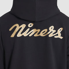 San Francisco 49ers 2025 Rivalries Collection Standard Issue Sideline Dri-FIT Hoodie - Black Hoodies