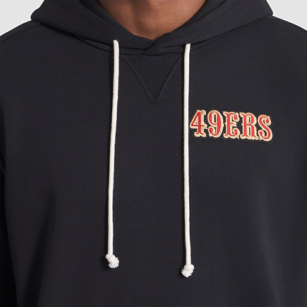 San Francisco 49ers 2025 Rivalries Collection Standard Issue Sideline Dri-FIT Hoodie - Black Hoodies