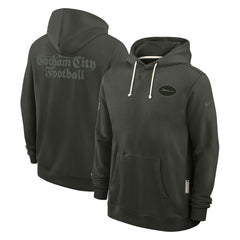 New York Jets 2025 Rivalries Collection Standard Issue Sideline Dri-FIT Hoodie - Gotham Green Hoodies