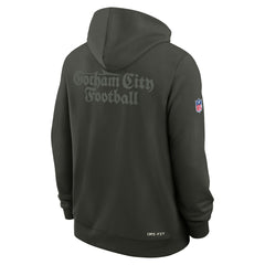 New York Jets 2025 Rivalries Collection Standard Issue Sideline Dri-FIT Hoodie - Gotham Green Hoodies