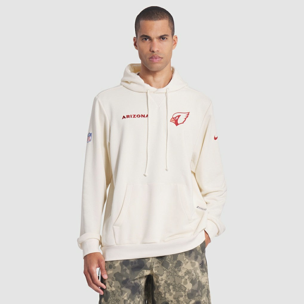 Arizona Cardinals 2025 Rivalries Collection Standard Issue Sideline Dri-FIT Hoodie - Natural Hoodies