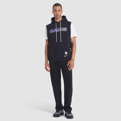 Los Angeles Rams 2025 Rivalries Collection Standard Issue Sideline Dri-FIT Sleeveless Hoodie - Midnight Blue Hoodies