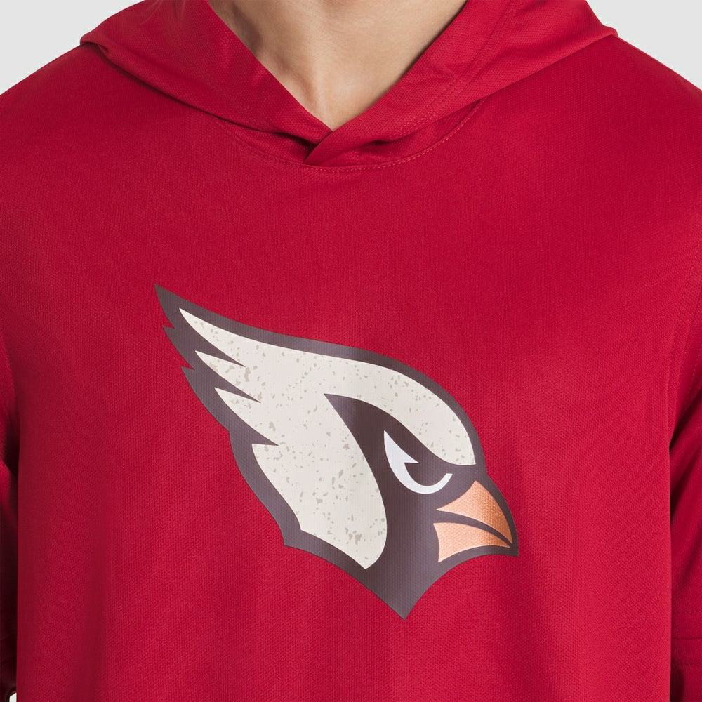 Arizona Cardinals 2025 Rivalries Collection Sideline Dri-FIT Long Sleeve Hoodie T-Shirt - Red Hoodies