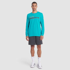 Miami Dolphins 2025 Rivalries Collection Essential Long Sleeve T-Shirt - Turbo Green T-shirts